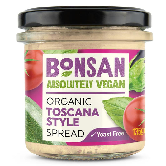 Bonsan_Toscana Style Spread - Organic Vegan 135g