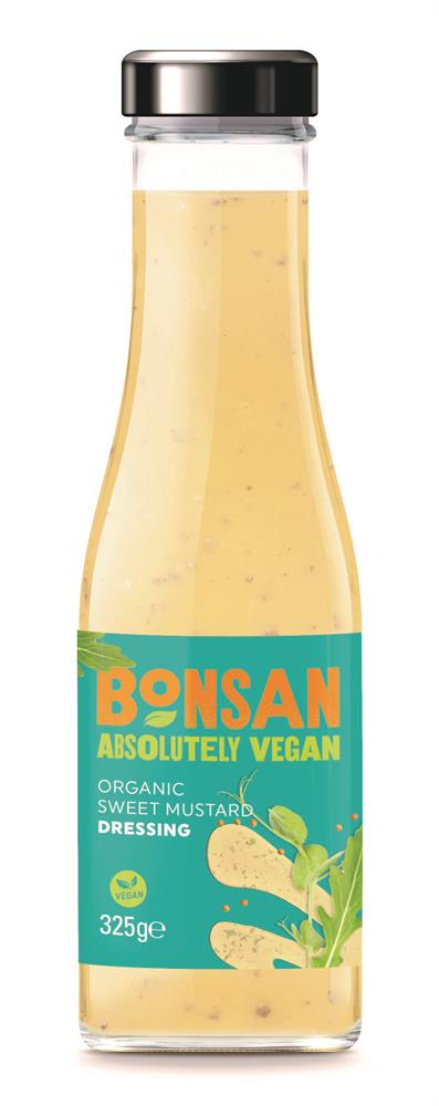 Bonsan_Organic Vegan Sweet Mustard Dressing 310g