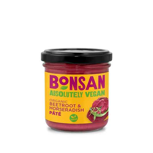 Bonsan_Organic Beetroot Horseradish Pate 130g-Pack of 2