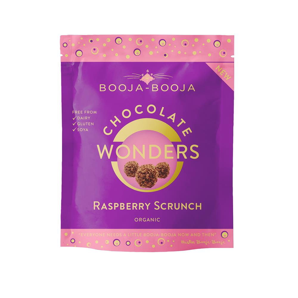 Booja-Booja_Raspberry Scrunch - Chocolate Wonders 65g-Pack of 8