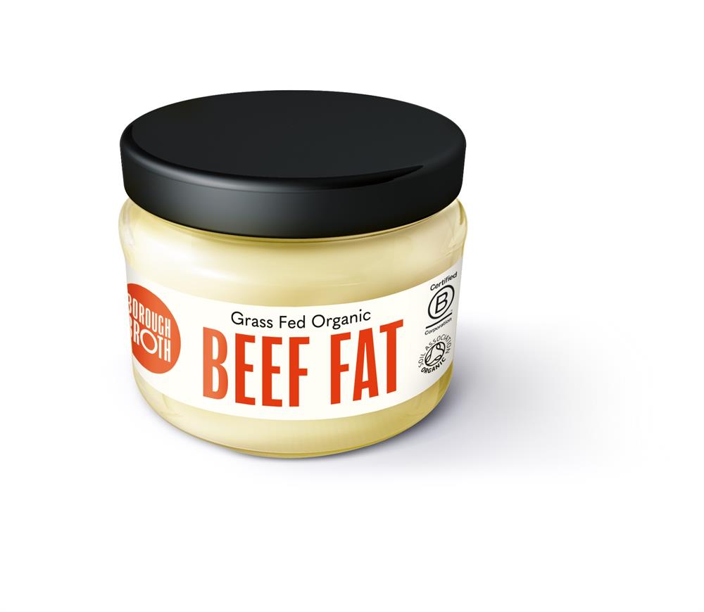 Borough Broth_100% Organic Beef Fat 250g