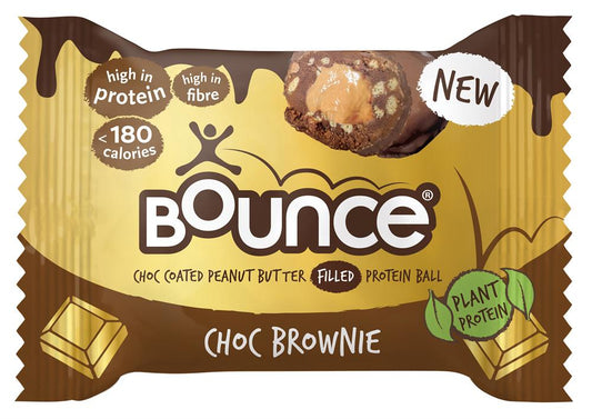 Bounce_Dipped Brownie Protein Ball 40g-Pack of 12