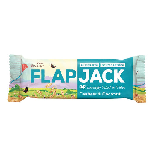 Brynmor_Cashew & Coconut Flapjack 80g-Pack of 20