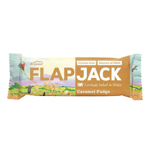 Brynmor_Caramel Fudge Flapjack 80g-Pack of 20