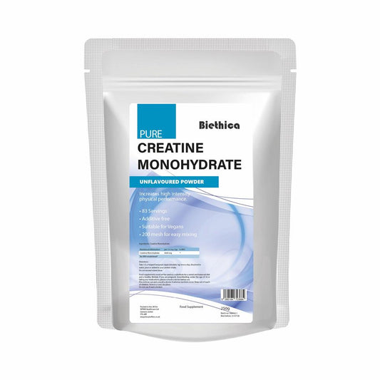 Biethica_Creatine Monohydrate Unflavoured Powder 250g