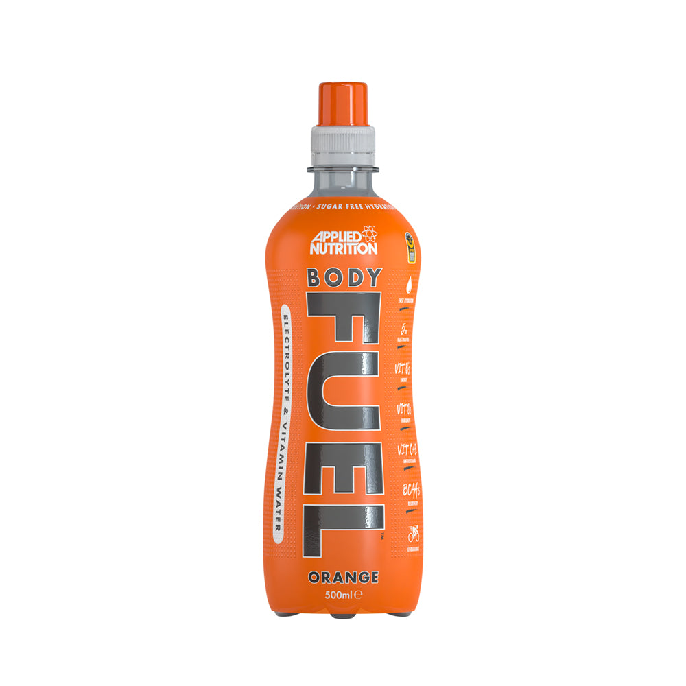 Body Fuel_Hydration & Vitamin Water Orange Flavour 500ml-pack of 12