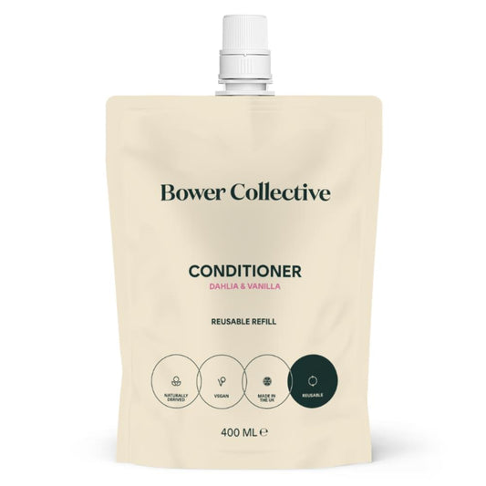 Bower Collective_Dahlia & Vanilla Bower Natural Conditioner Refill 400ml