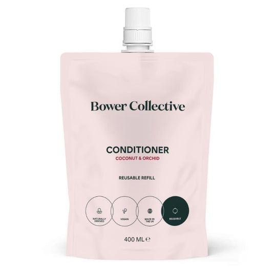 Bower Collective_Coconut & Orchid Bower Natural Conditioner Refill 400ml
