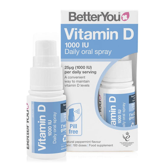 BetterYou_D1000 Vitamin D Daily Oral Spray 15Ml