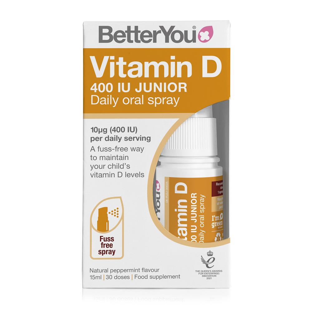 BetterYou_D400 Junior Vitamin D Daily Oral Spray 15Ml