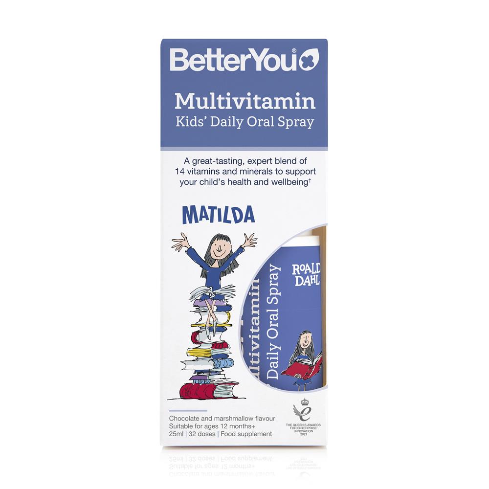 BetterYou_Roald Dahl Kids Multivitamin Oral Spray 25ml