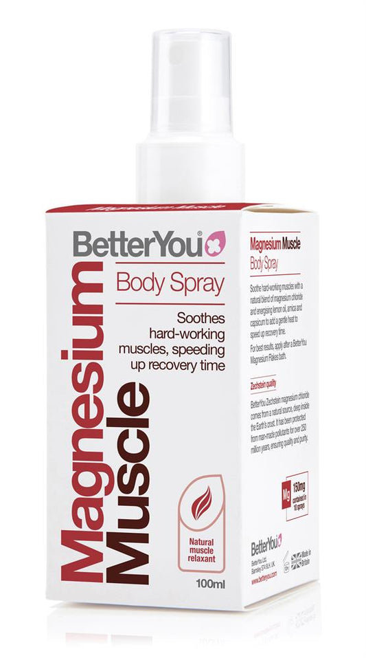 BetterYou_Magnesium Muscle Body Spray 100ml