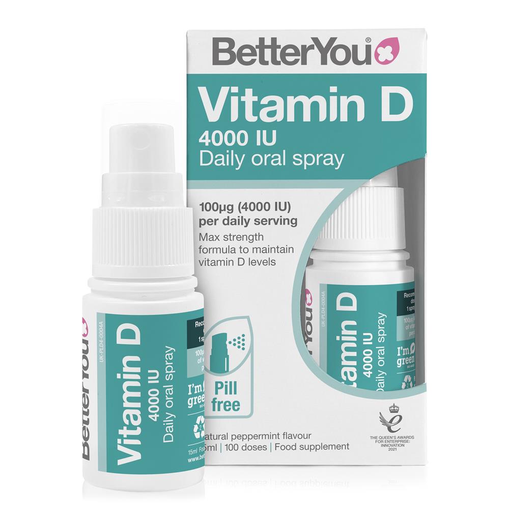 BetterYou_Dlux4000 Oral Spray 15ml