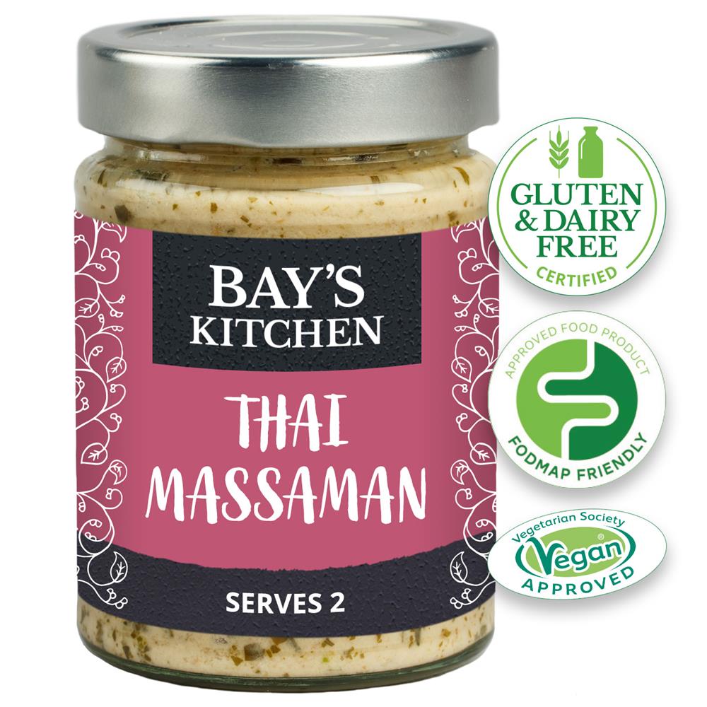 Bays Kitchen_Thai Massaman Stir-in Sauce Low FODMAP Vegan 260g-pack of 2