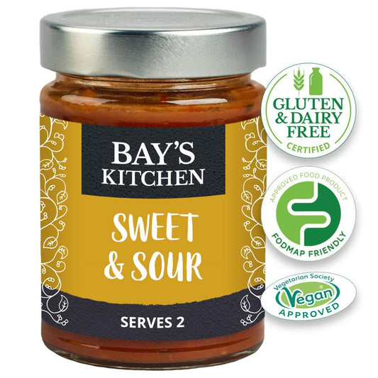 Bays Kitchen_Sweet & Sour Stir-in Sauce Low FODMAP Vegan 260g-pack of 2