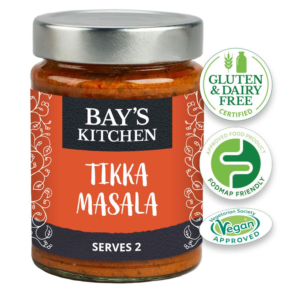 Bays Kitchen_Tikka Masala Stir-in Sauce Low FODMAP Vegan 260g-pack of 2