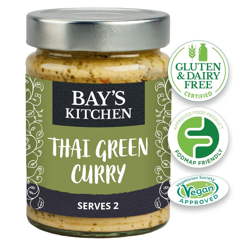 Bays Kitchen_Thai Green Curry Stir-in Sauce Low FODMAP Vegan 260g-pack of 2