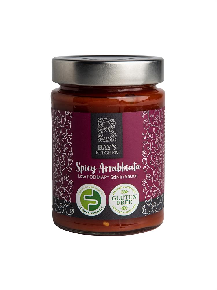 Bays Kitchen_Spicy Arrabbiata Stir-in Sauce Low FODMAP Vegan 260g-pack of 2