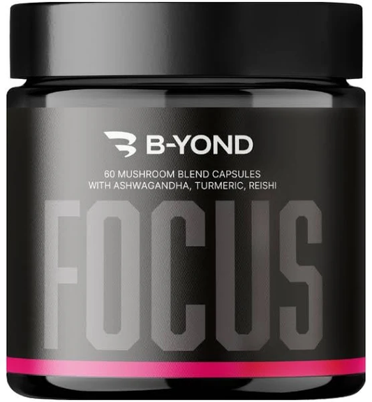 BYOND PERFORMANCE Focus Mushroom Capsules 60 Caps