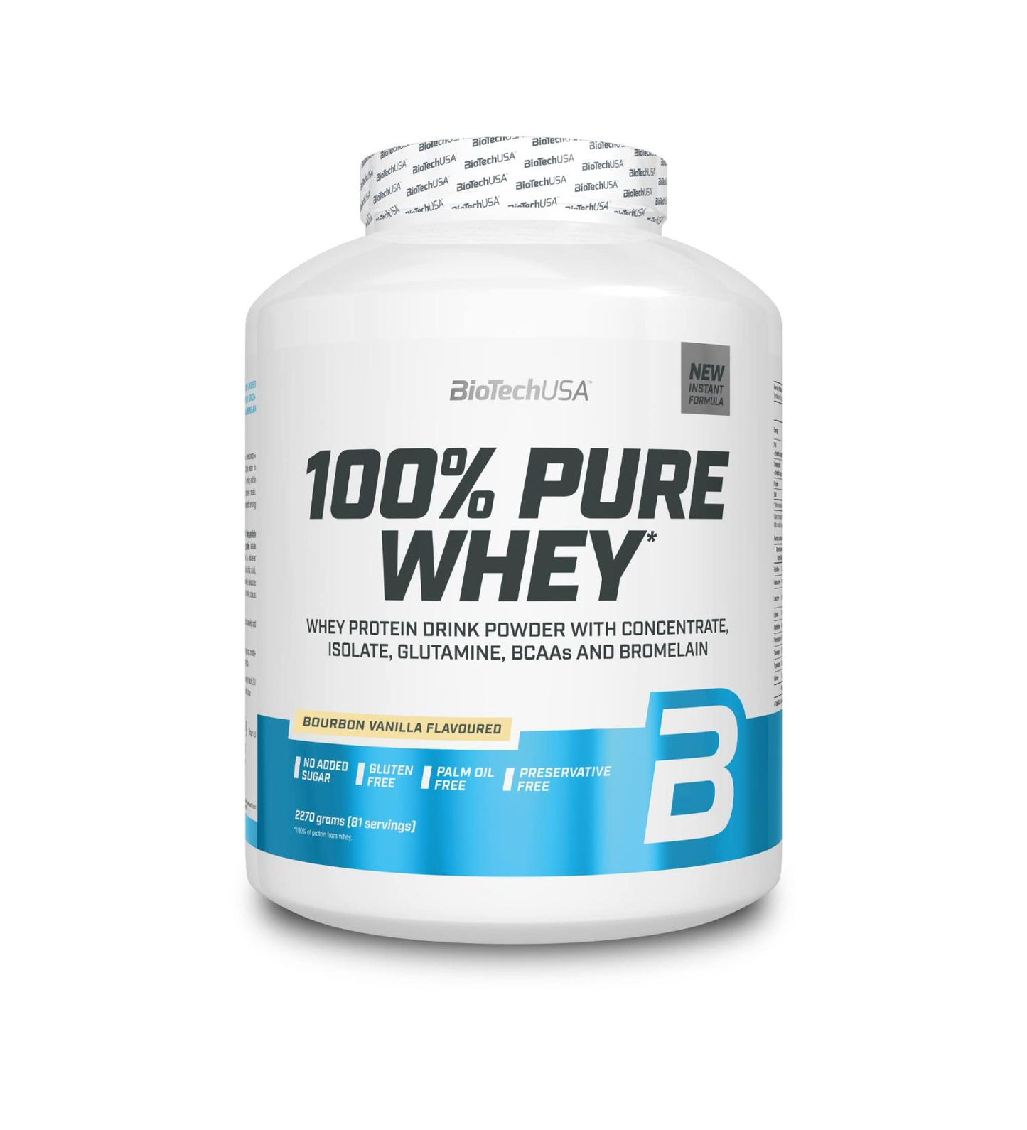 BioTech USA 100% Pure Whey 2.27kg Banana