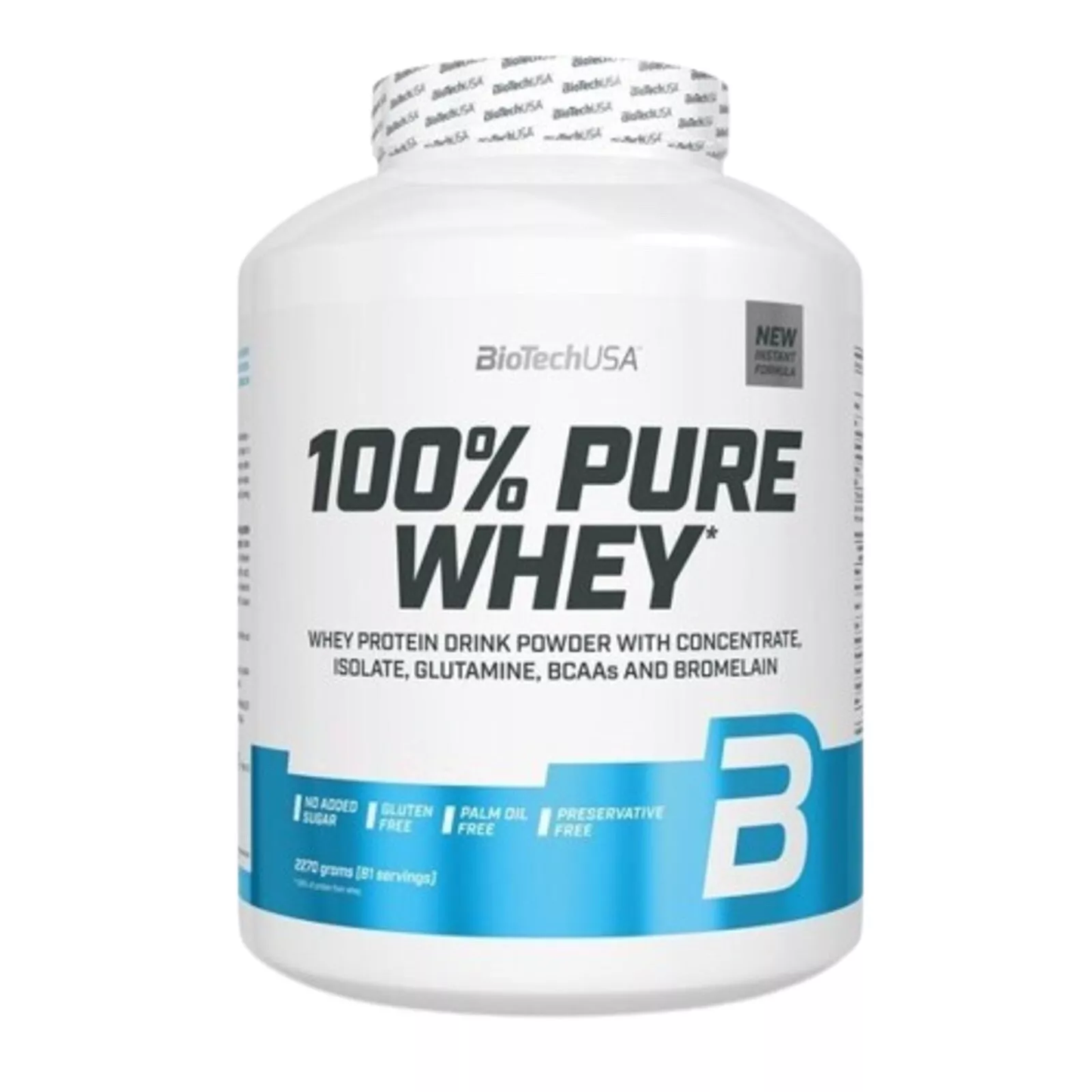 BioTech USA 100% Pure Whey 2.27kg Banana