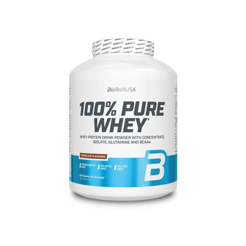 BioTech USA 100% Pure Whey 2.27kg Banana