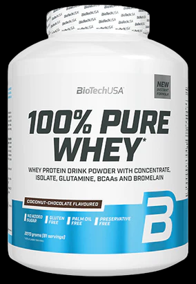 BioTech USA 100% Pure Whey 2.27kg Banana