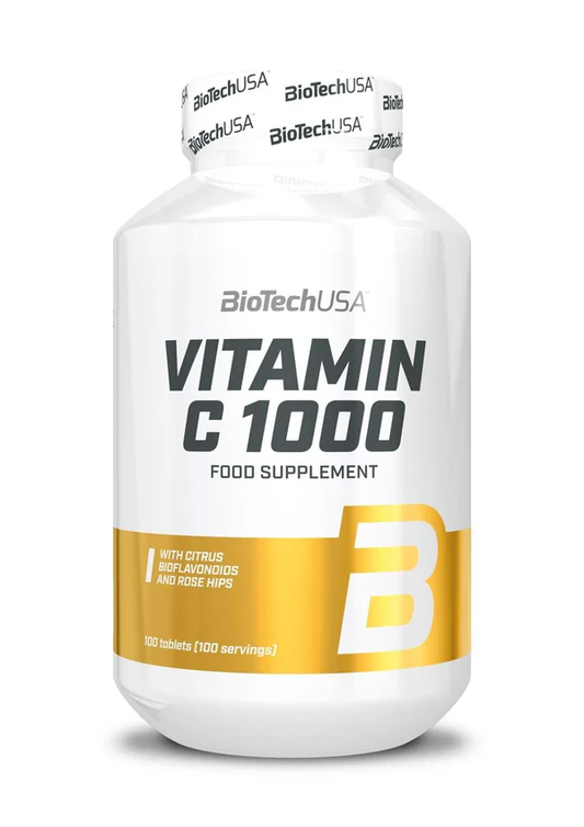 BioTech USA Vitamin C 1000 100 Tablets