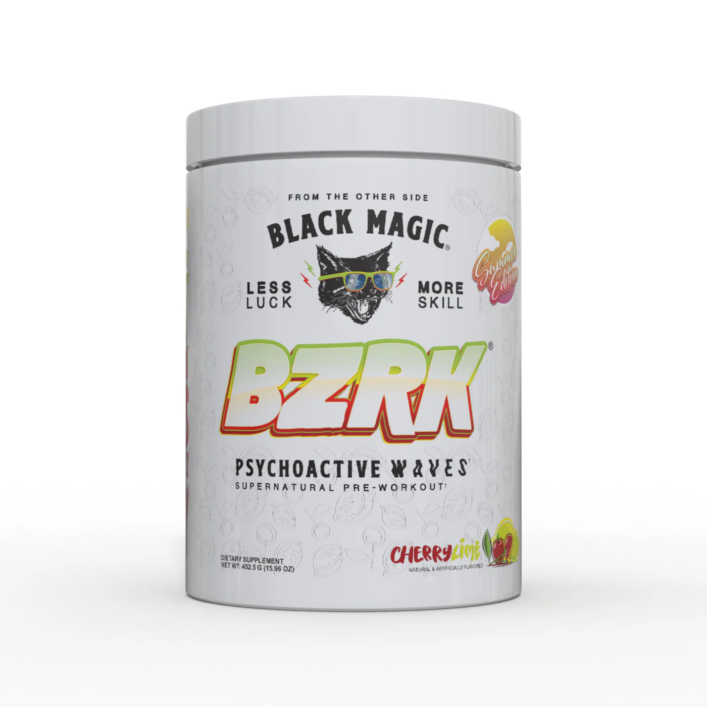 Black Magic BZRK Pre-Workout 487.5g Orange Cooler