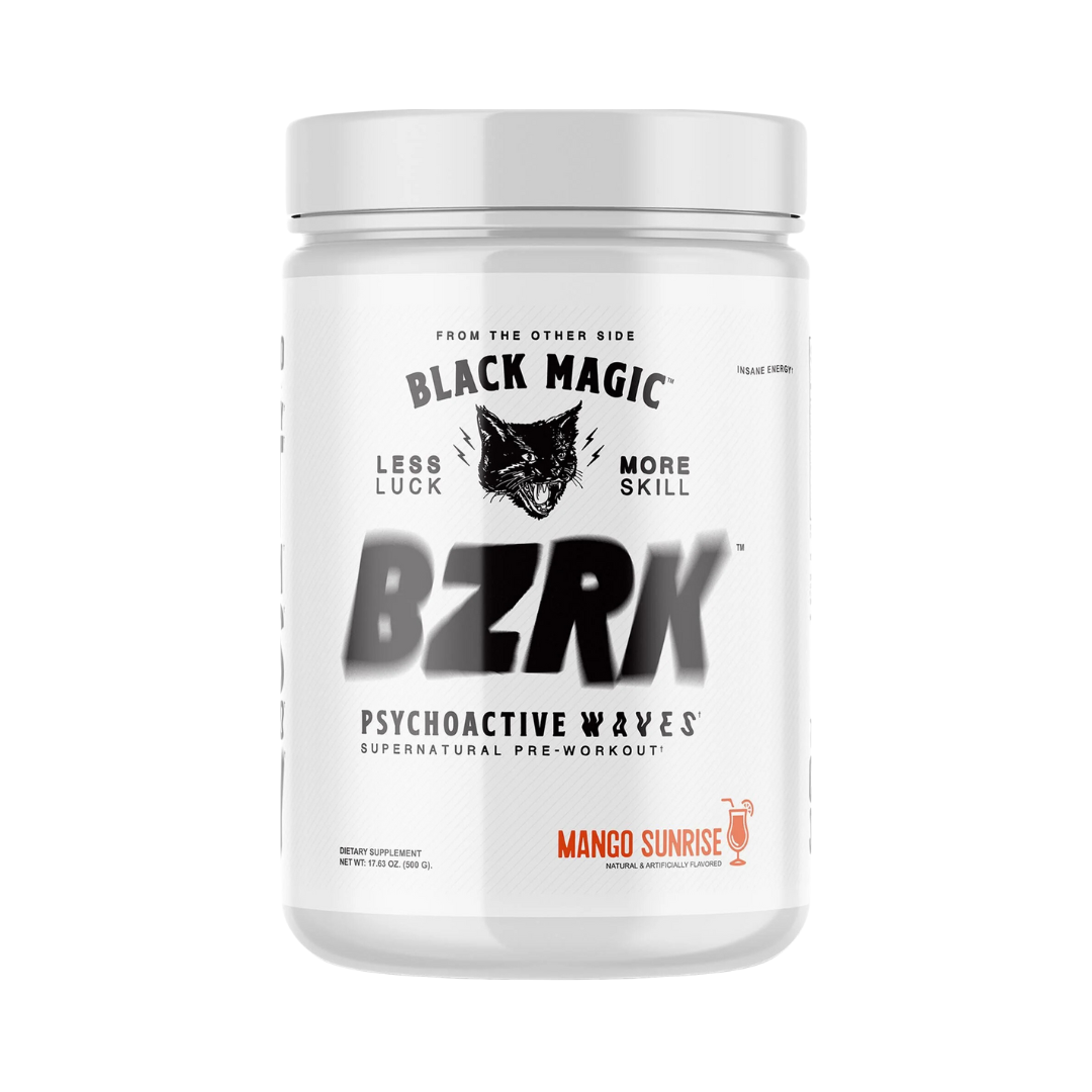 Black Magic BZRK Pre-Workout 487.5g Orange Cooler