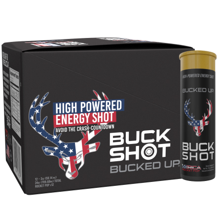 Bucked Up Buck Shot 12x59ml Blood Raz