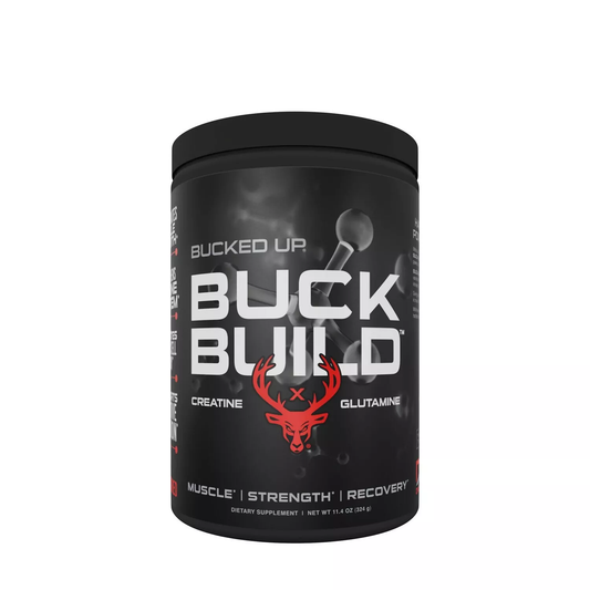 Bucked Up Buckbuild (Creatine / Glutamine) 324g Unflavored