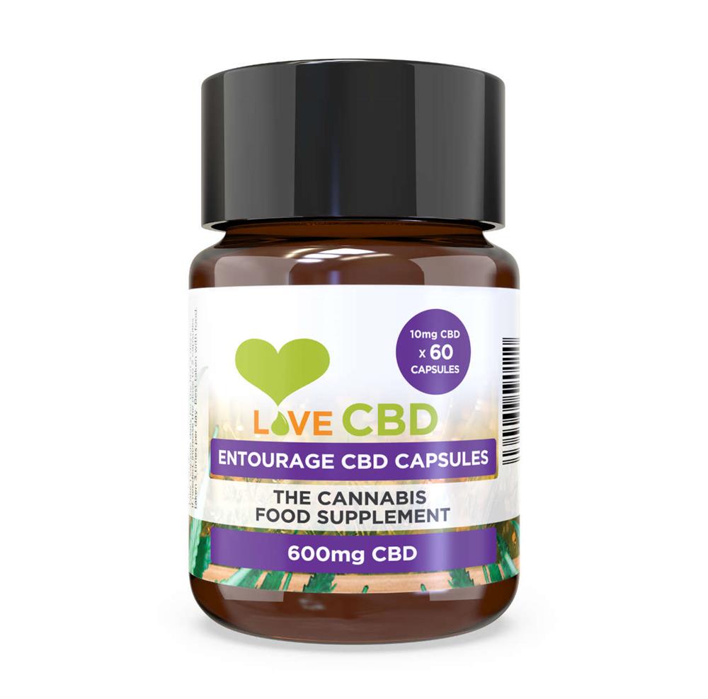 Love CBD_Entourage 600mg Capsules