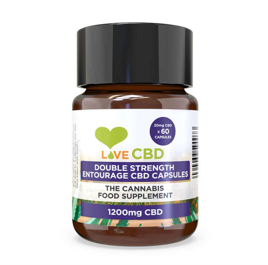 Love CBD_Double Entourage Capsules 1200mg