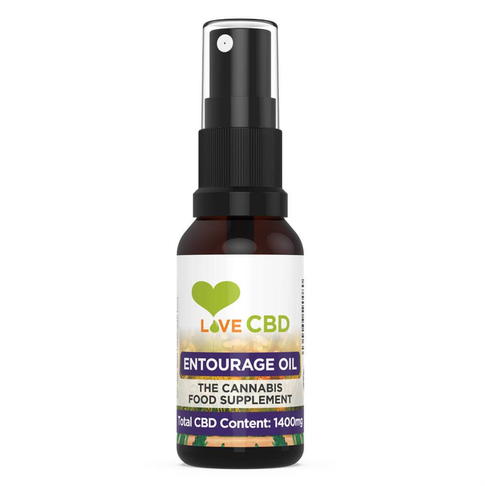 Love CBD_1400mg Entourage Oil