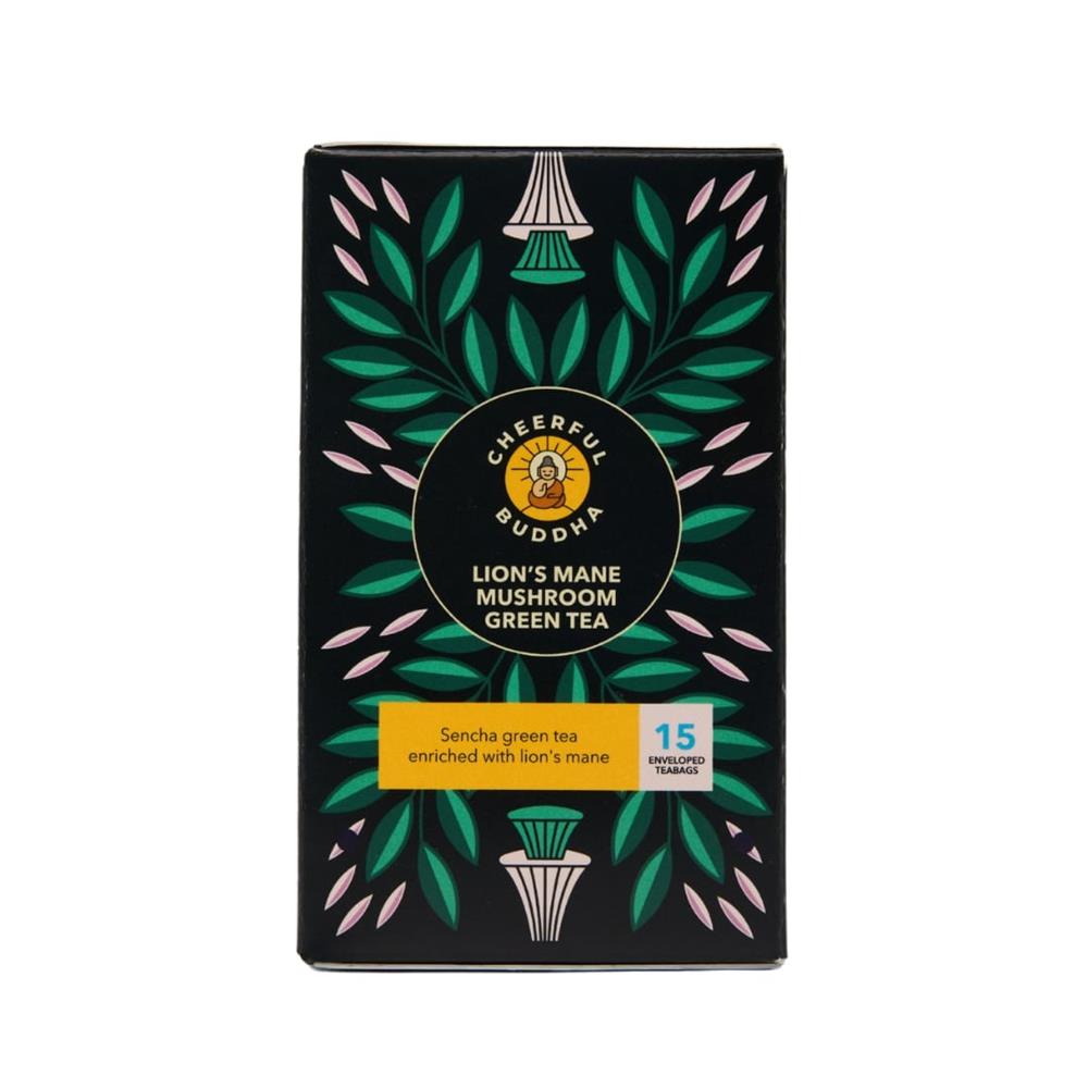 Cheerful Buddha_Lion's Mane Green Tea