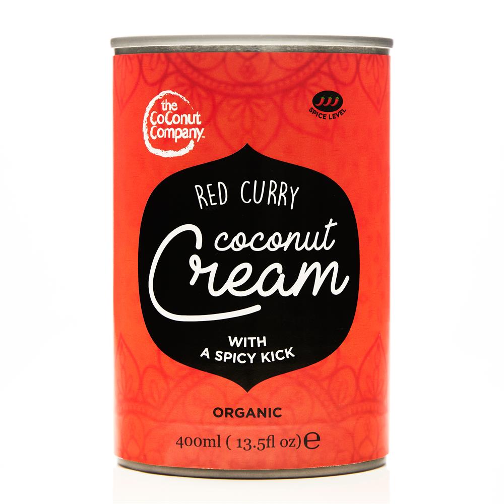 The Coconut Company_Organic Red Coconut Curry Cream - 400ml BPA-free can 400ml-pack of 2