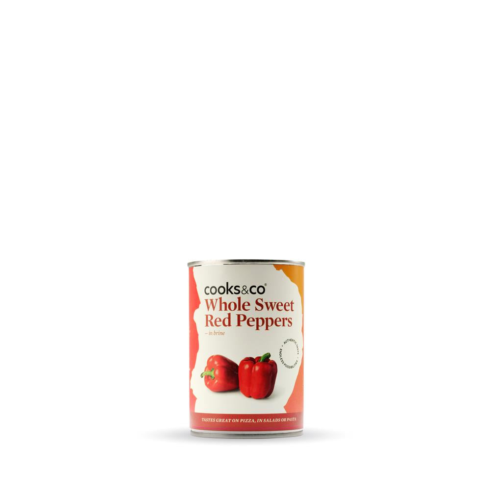 Cooks and Co_Sweet Red Peppers 390g