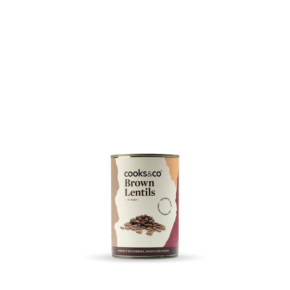 Cooks and Co_Brown Lentils 400g-Pack of 4