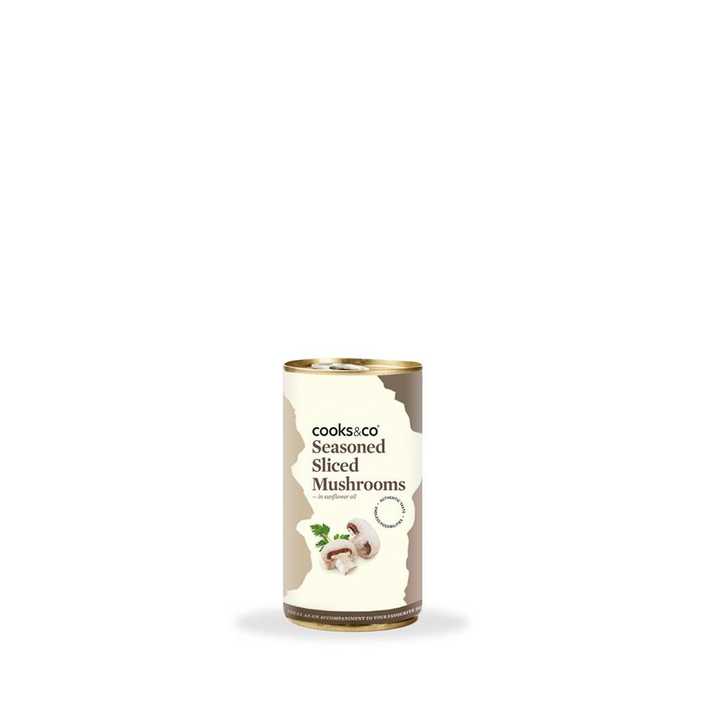 Cooks and Co_Seasoned Sliced Mushrooms 345g