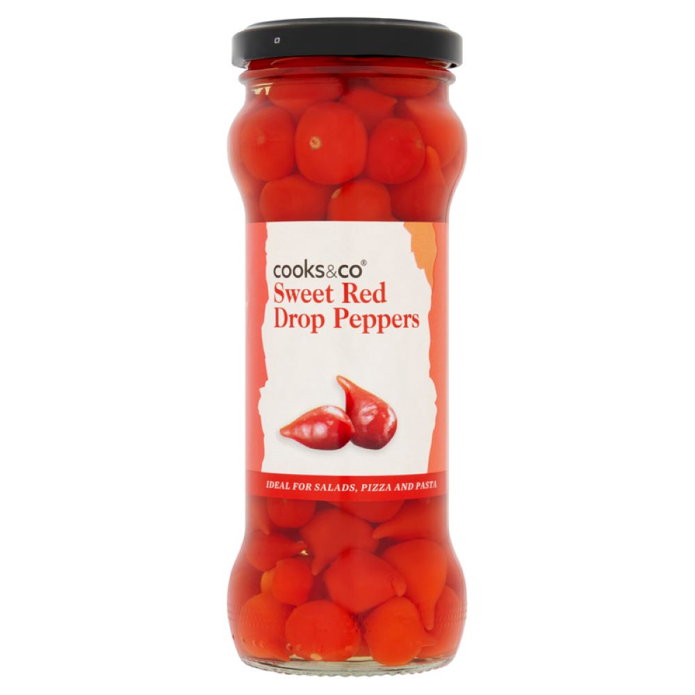 Cooks and Co_Sweet Red Drop Peppers 235g