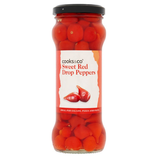 Cooks and Co_Sweet Red Drop Peppers 235g