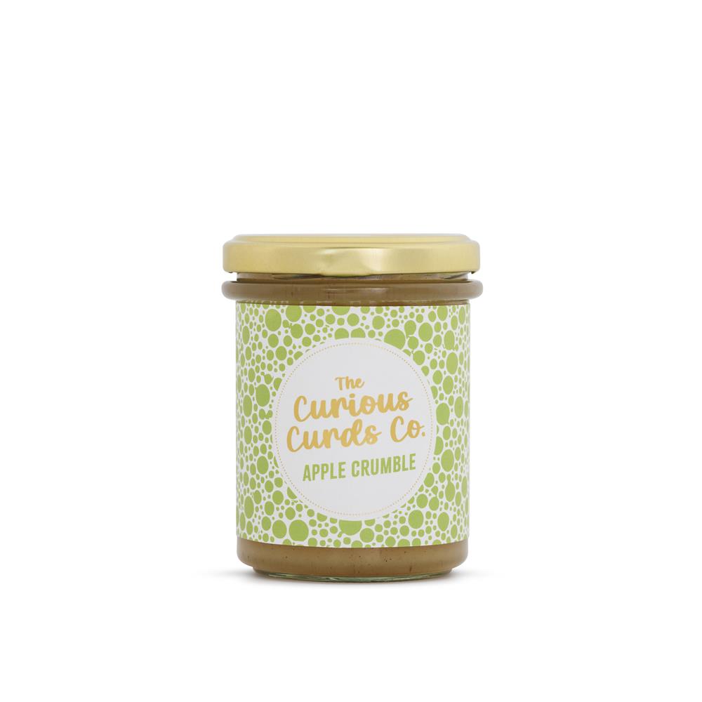 The Curious Curd Co_Apple Crumble Curd 210g