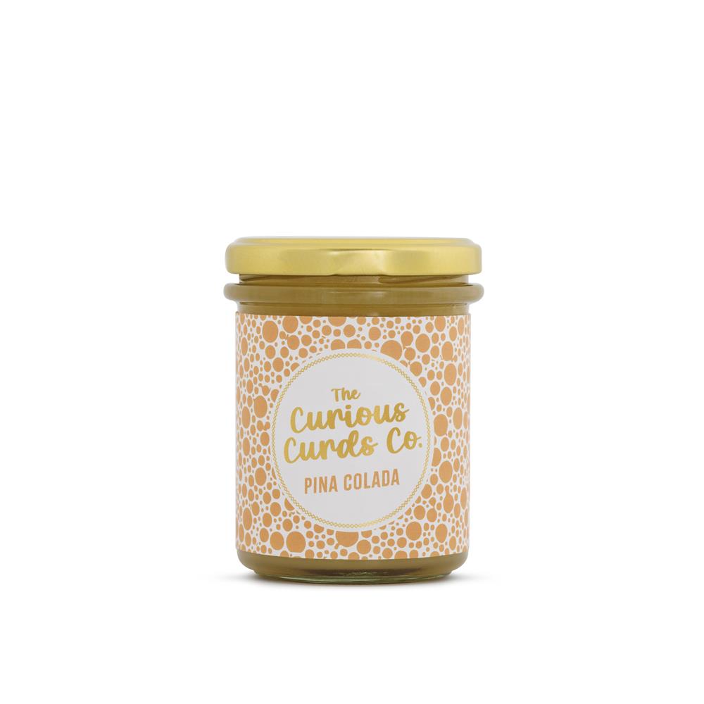 The Curious Curd Co_Pina Colada Curd 210g