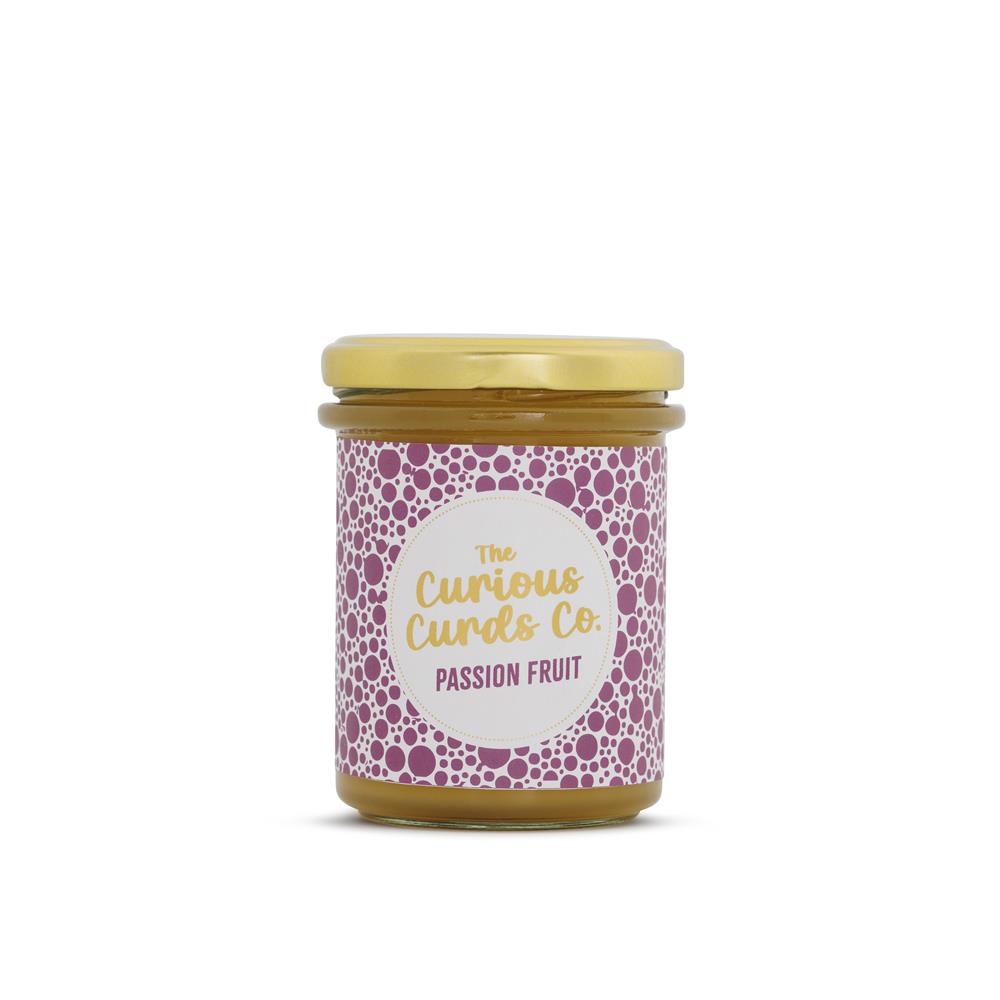 The Curious Curd Co_Passion Fruit Curd 210g