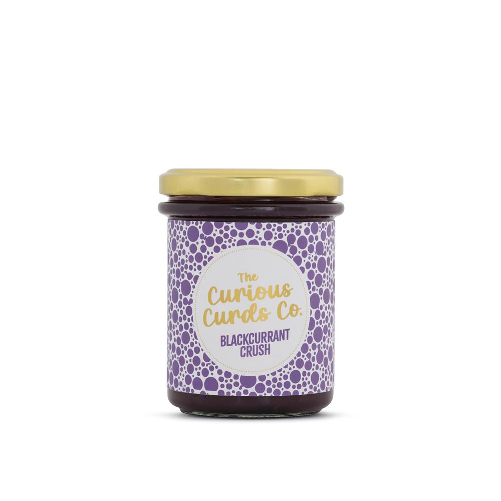 The Curious Curd Co_Blackcurrant Crush Curd 210g