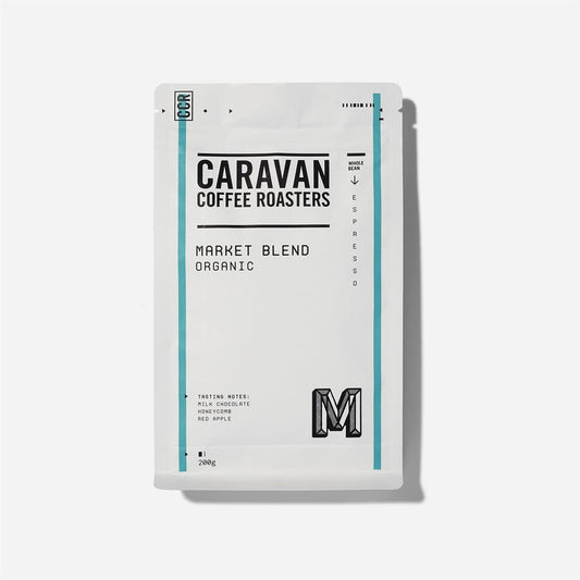 Caravan Coffee Roasters_Organic Market Blend Beans 200g