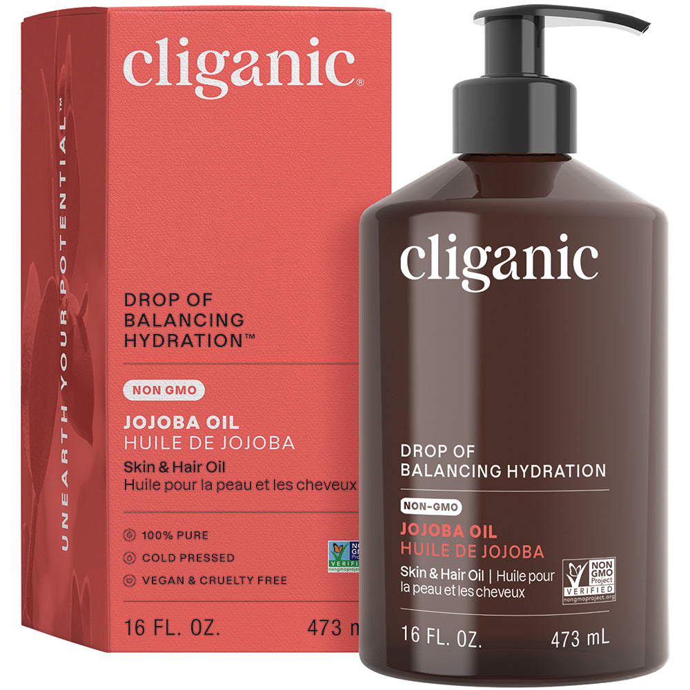 Cliganic Non-GMO Jojoba Oil 16oz