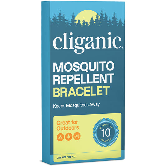 Cliganic Repellent Bands 10 Individual Units EVA Bracelets