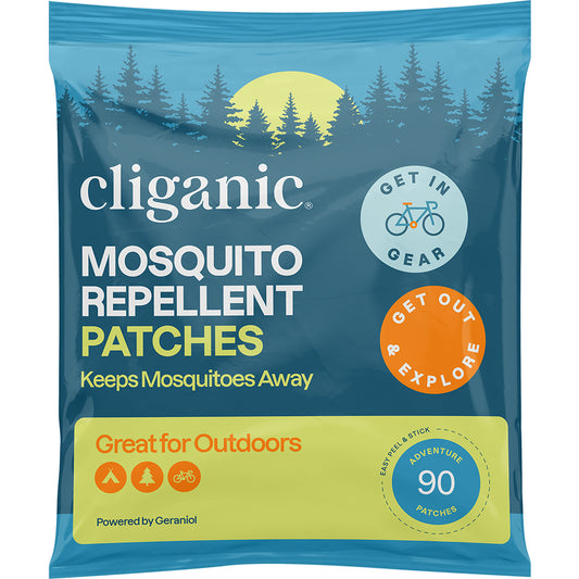 Cliganic Repellent Patches Adult Outdoor Badges 90CT